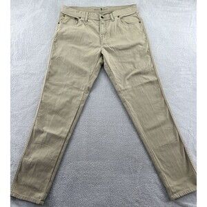 Duck Head Pants Men’s Sz 38x34 Field Canvas 5 Pocket 1865 Tan Slim Fit